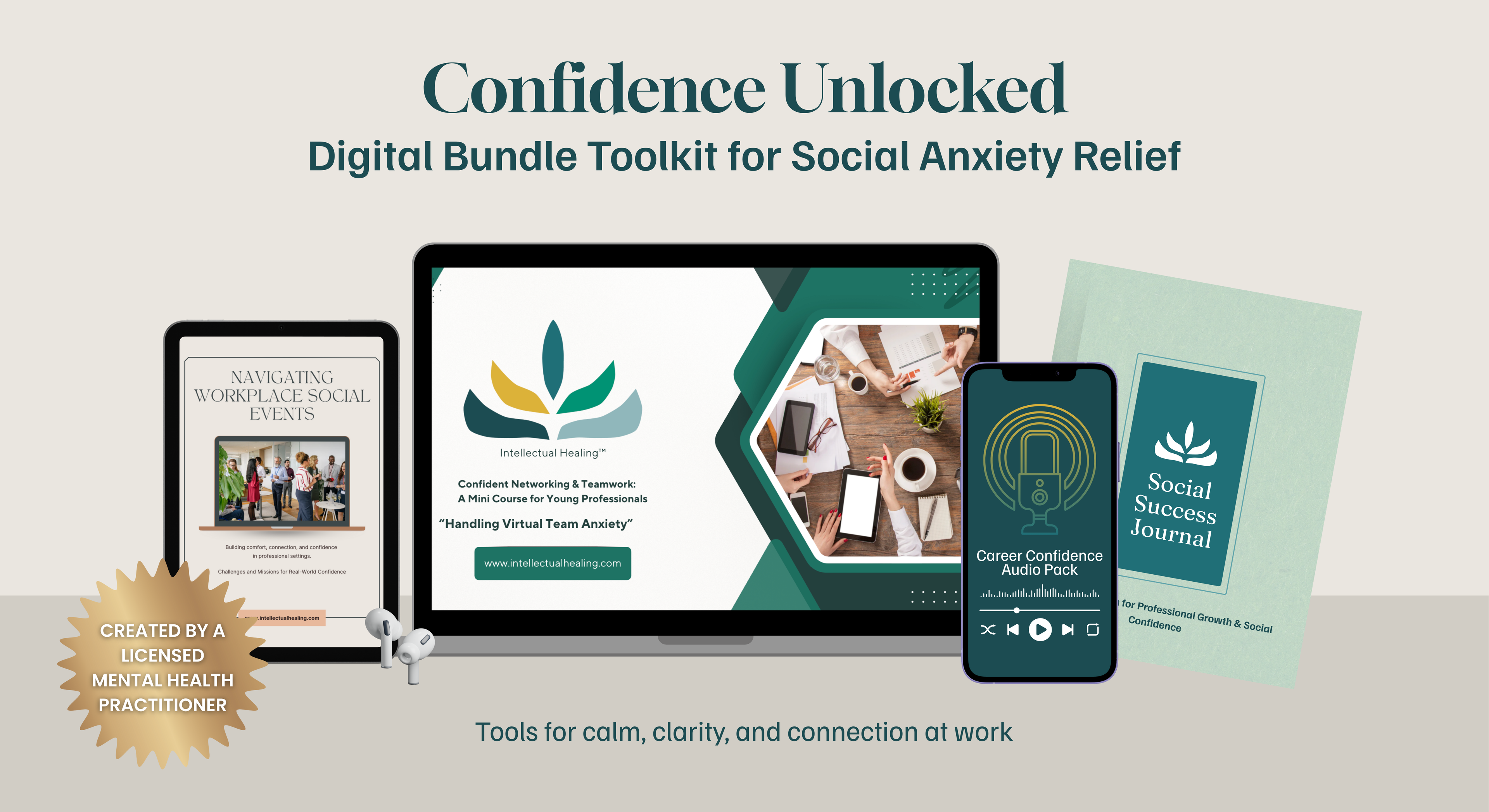 Confidence Unlocked: Digital Toolkit for Social Anxiety Relief